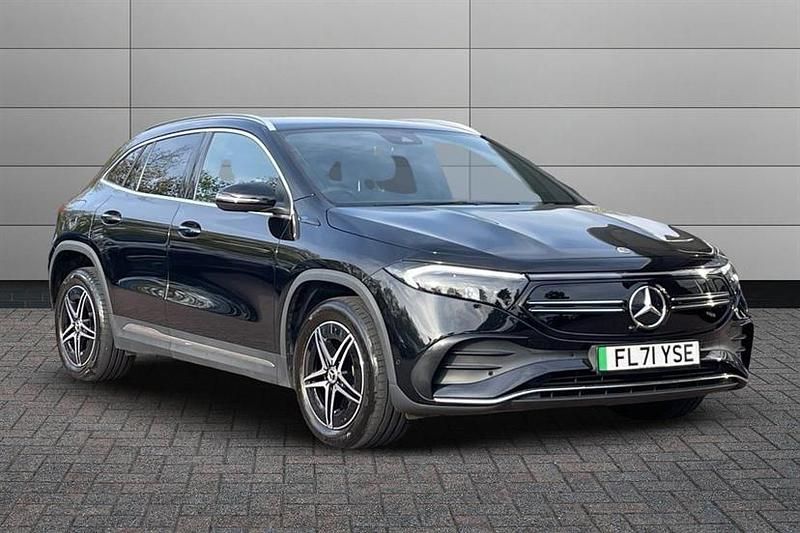 Cosmos black Used 2021 Mercedes EQA250 AMG line SUV | £20,290 (Fair price) - Image 1/4