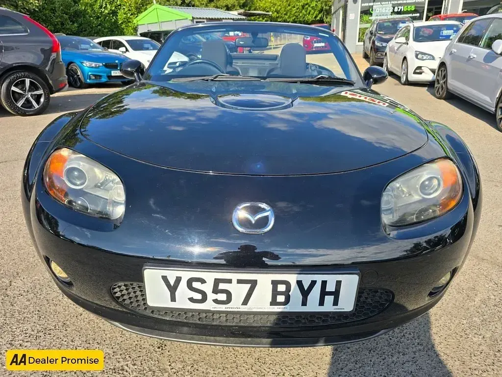 Used Mazda MX5 126 HP (92 kW) 2007 Black Cabriolet