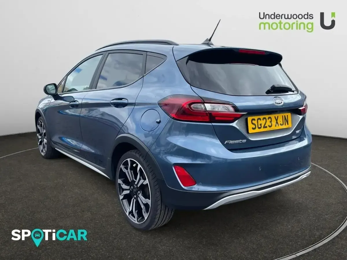 Used Ford Fiesta Active X 123 HP (90 kW) 2023 Blue Hatchback