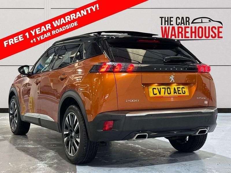 Used Peugeot 2008 GT-line 2020 Orange SUV