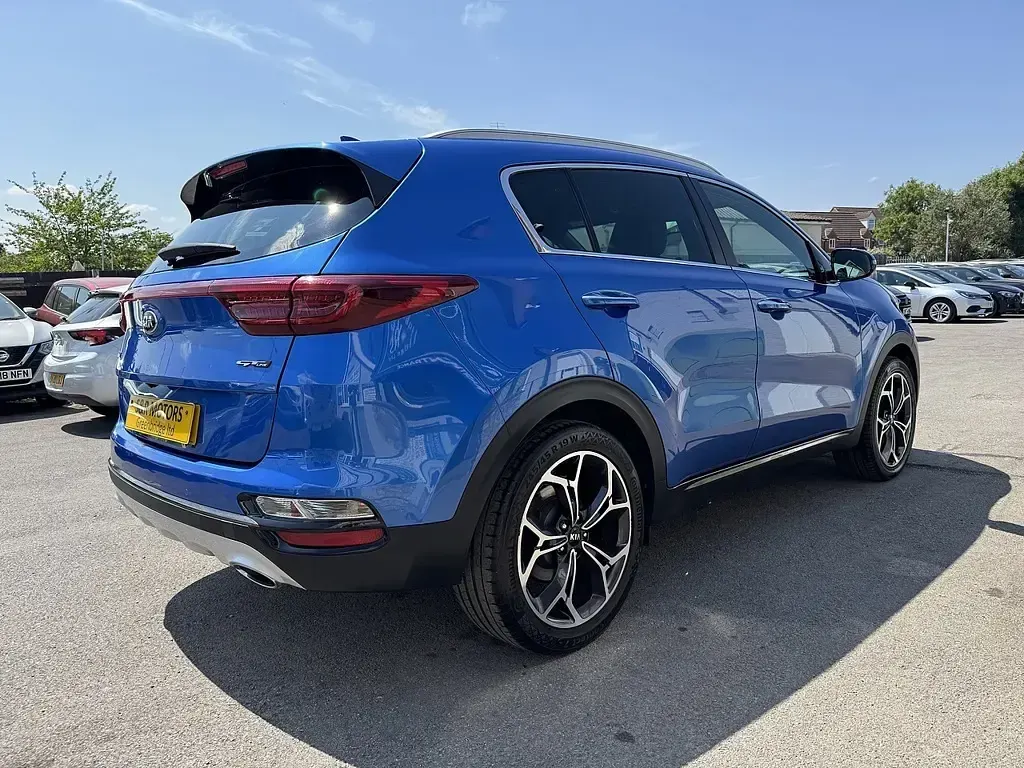 Used Kia Sportage GT-Line 136 HP (100 kW) 2021 Blue SUV