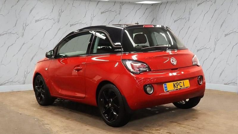 Used Vauxhall Adam S 70 HP (51 kW) 2018 Red Hatchback