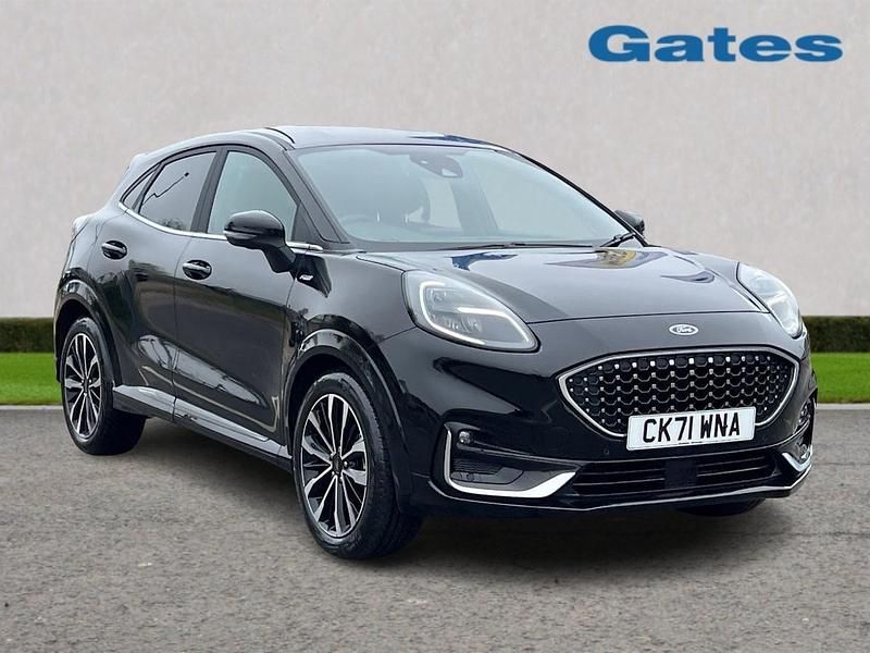Black Used 2021 Ford Puma ST-Line Hatchback | £18,000 (A bit pricey) - Image 1/4