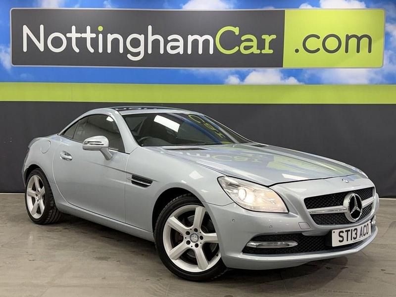 Begagnad Mercedes SLK250 2013 Silver Cab