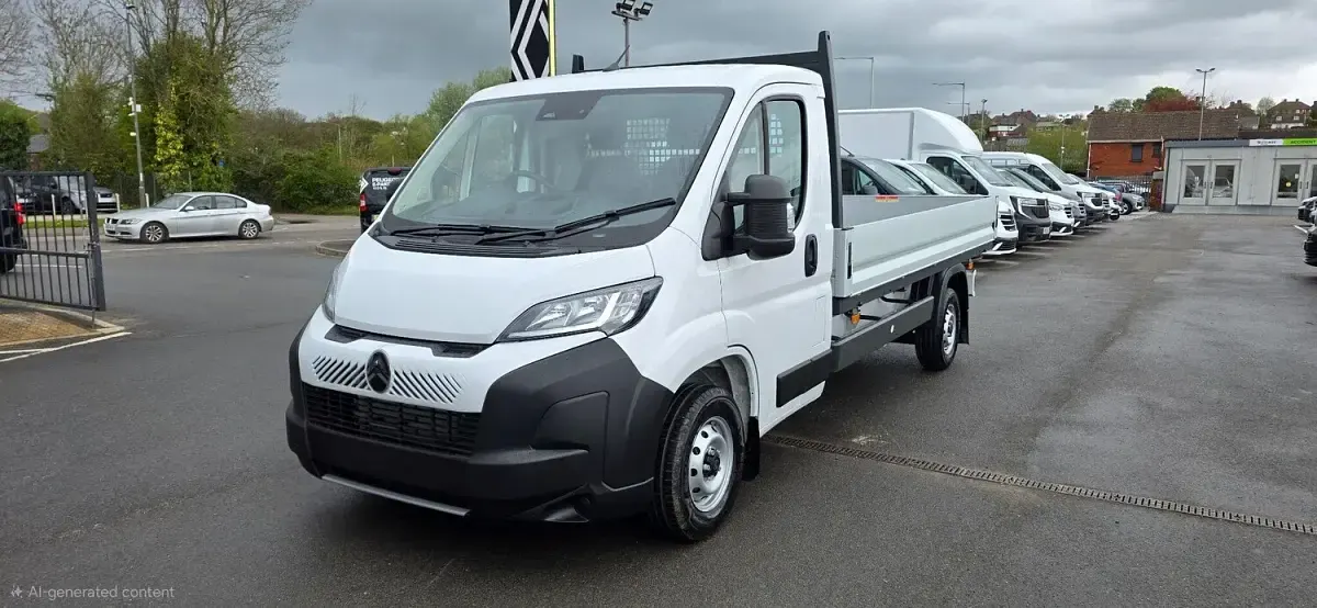 New Citroën Relay 140 HP (102 kW) 2026 White Van