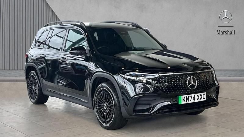 Cosmos black metallic Used 2025 Mercedes EQB250+ AMG line SUV | £40,980 (Good price) - Image 1/4