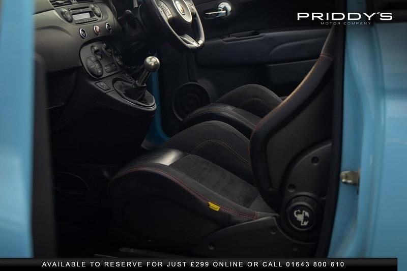 Used Abarth 595 Competizione 2013 Blue Cabriolet