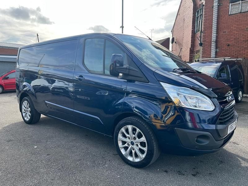 Used Ford Transit Custom Limited 125 HP (91 kW) 2013 Blue Van