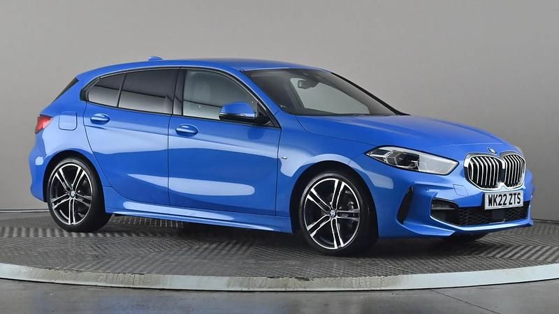 Used BMW 116 M Sport 116 HP (85 kW) 2022 Blue Hatchback