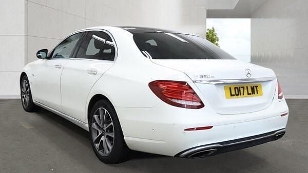 Used Mercedes E350 Premium 2017 White Sedan