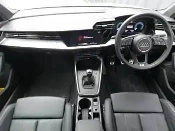 Used Audi A3 S-Line 150 HP (110 kW) 2024 White Sedan