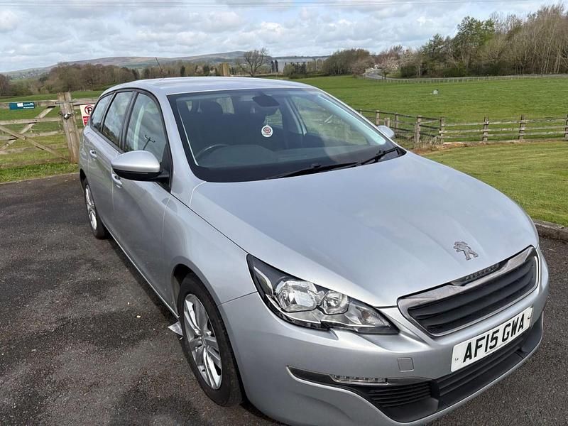 Second-hand Peugeot 308 SW Active 2015 Argintiu Break