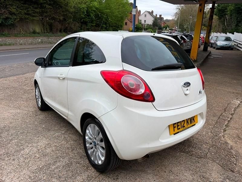 Used Ford Ka Zetec 69 HP (50 kW) 2012 White Hatchback