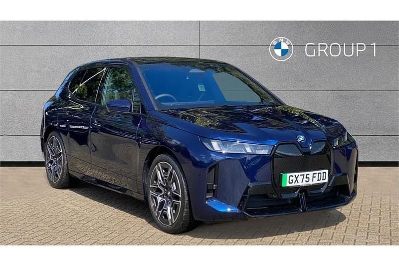 Blue New 2025 BMW iX M Sport SUV | £69,995 (Super price) - Image 1/4