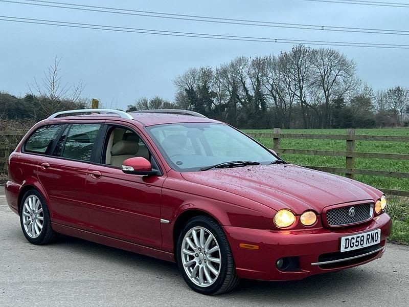 Used Jaguar X-type S 2008 Red Estate