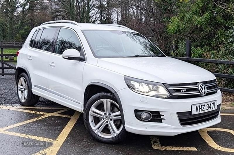 White Used 2015 VW Tiguan R-line SUV | £9,490 (Fair price) - Image 1/1