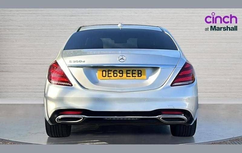 Used Mercedes S350 AMG line 286 HP (210 kW) 2019 Silver Sedan