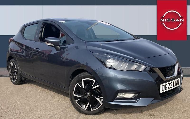 Used Nissan Micra Acenta 92 HP (67 kW) 2022 Grey Hatchback