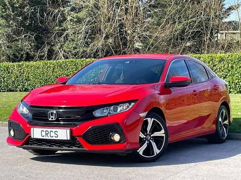 Used Honda Civic SR 120 HP (88 kW) 2019 Red Hatchback