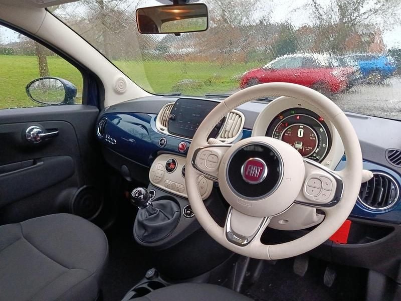 Used Fiat 500C S 70 HP (51 kW) 2024 Blue Cabriolet