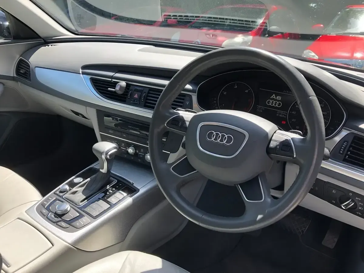 Used Audi A6 2013 Blue Sedan