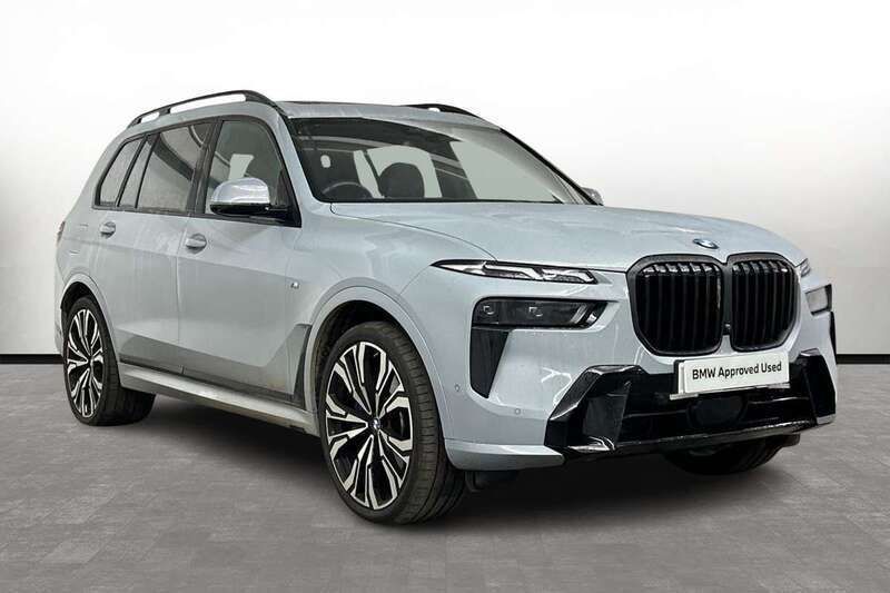 Grey Used 2024 BMW X7 M Sport SUV | £72,800 (Fair price) - Image 1/3