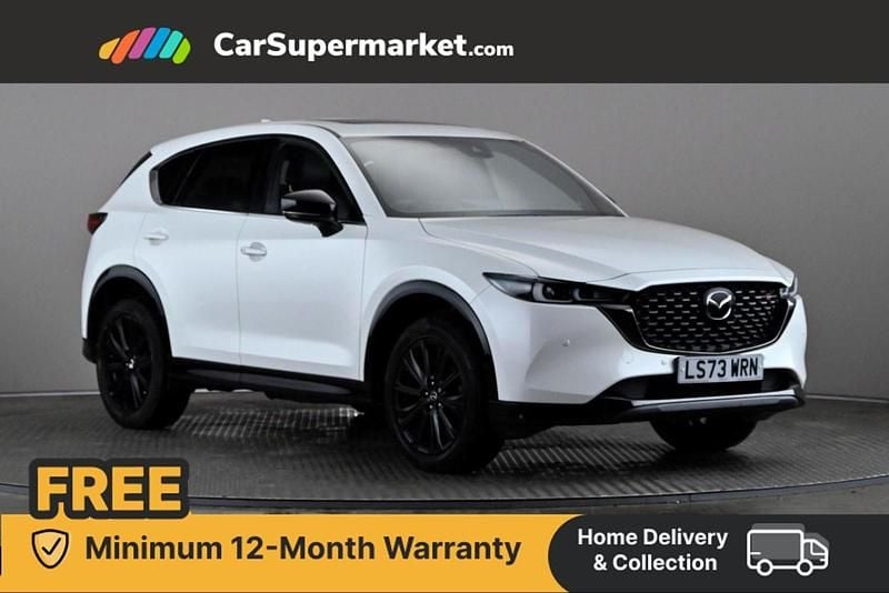 White Used 2023 Mazda CX-5 Homura-Line SUV | £20,197 (Fair price) - Image 1/4