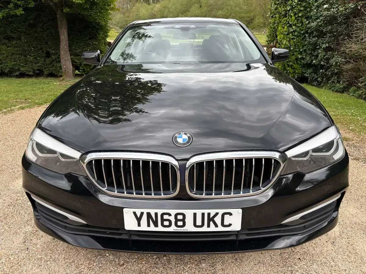 Used BMW 530 2018 Black Sedan
