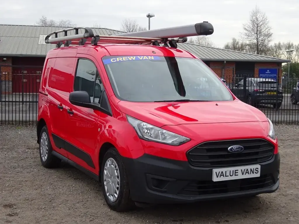 Usado Ford Transit Connect 100 HP (73 kW) 2021 Vermelho Monovolume