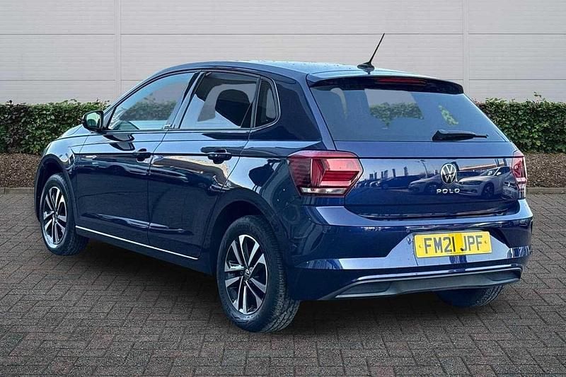 Used VW Polo United 80 HP (58 kW) 2021 Blue Hatchback