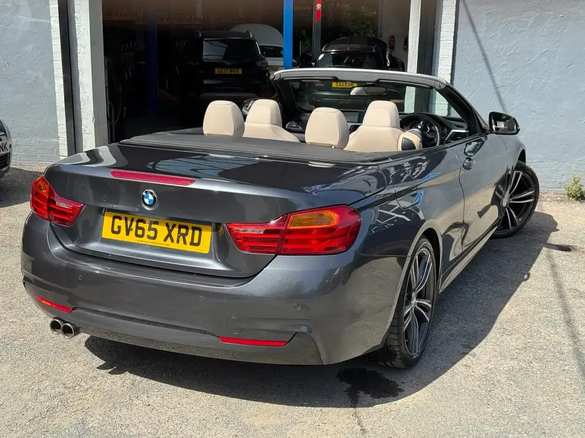 Used BMW 420 M Sport 190 HP (139 kW) 2015 Grey Cabriolet