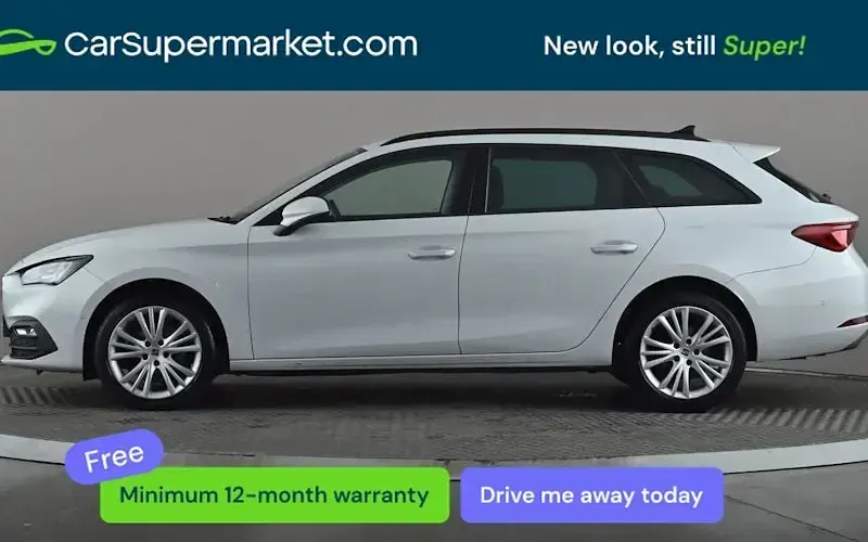 Second-hand Seat Leon SE Dynamic 116 CP (85 kW) 2022 Alb Break