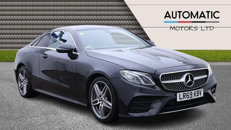 Black Used 2019 Mercedes E350 AMG line Coupe | £19,590 (Super price) - Image 1/4