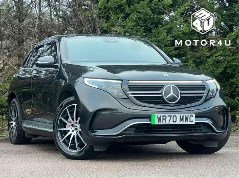 Used Mercedes EQC400 AMG line 300 kW (408 HP) 2020 Grey SUV