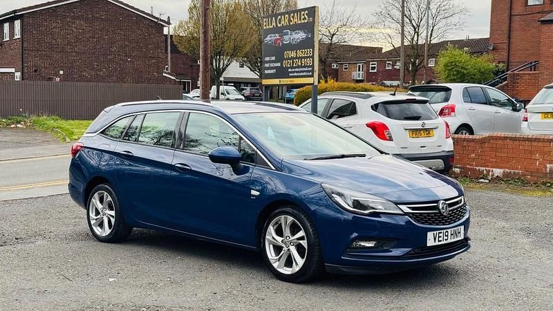 Used Vauxhall Astra SRi 2019 Blue Estate