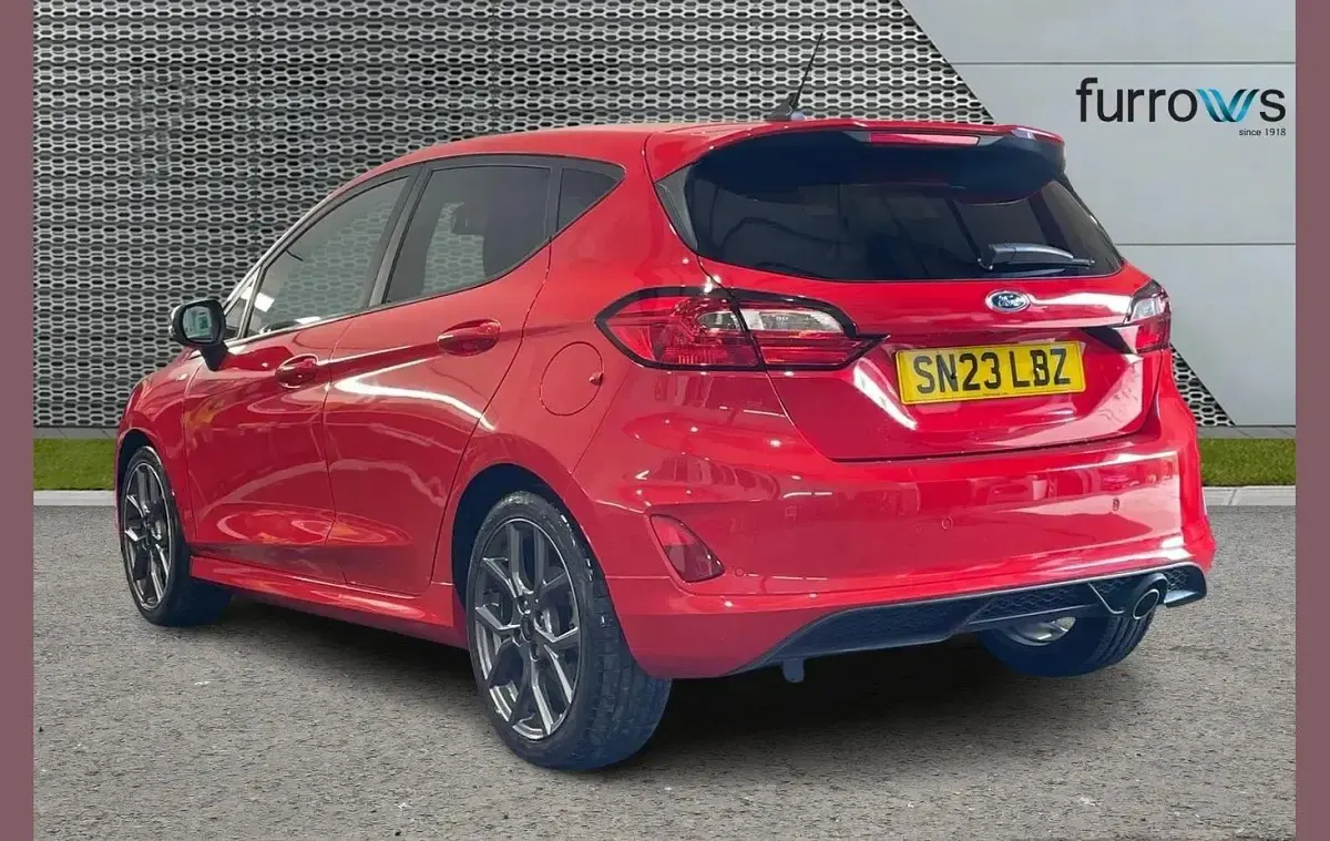 Used Ford Fiesta ST-Line 125 HP (91 kW) 2023 Red Hatchback
