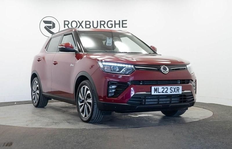 Red Used 2022 Ssangyong (KGM) Tivoli SUV | £12,790 - Image 1/4