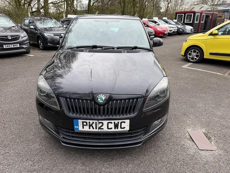 Used Skoda Fabia Monte Carlo 86 HP (63 kW) 2012 Black Hatchback