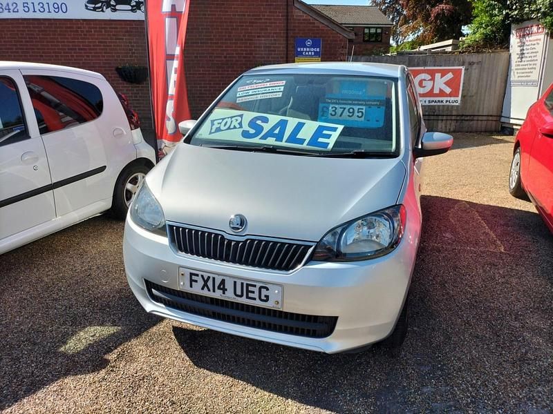 Silver Used 2014 Skoda Citigo SE Hatchback | £3,595 (Fair price) - Image 1/4