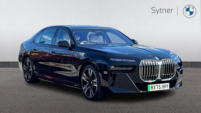 Black New 2025 BMW i7 M Sport Sedan | £99,000 - Image 1/4