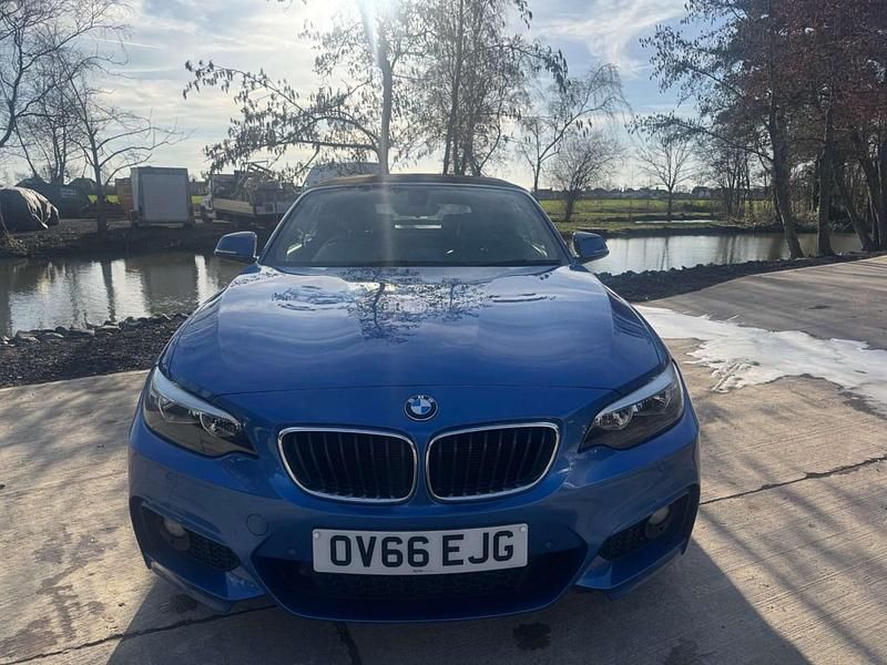 Used BMW 220 M Sport 2016 Blue Cabriolet