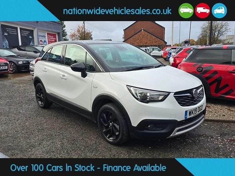White Used 2019 Vauxhall Crossland X Design Edition SUV | £6,948 (Fair price) - Image 1/4
