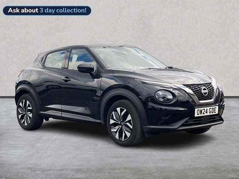 Black Used 2024 Nissan Juke Acenta Premium SUV | £16,749 (Fair price) - Image 1/4