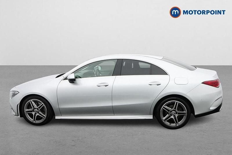 Used Mercedes CLA220 AMG Line Premium 190 HP (139 kW) 2021 Silver Sedan