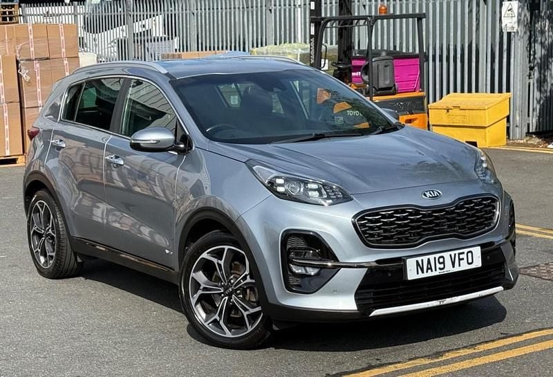 Silver Used 2019 Kia Sportage GT-Line SUV | £12,699 (Fair price) - Image 1/4