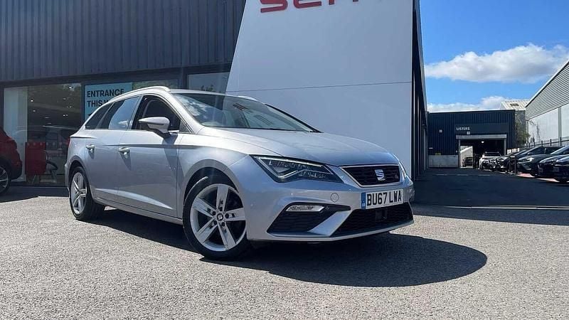Urban silver Used 2018 Seat Leon FR Estate | £8,990 (Good price) - Image 1/4