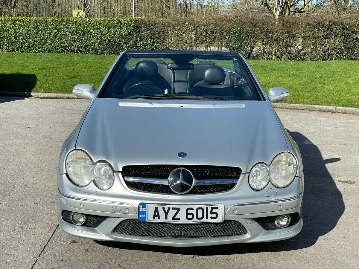 Begagnad Mercedes CLK200 184 HK (135 kW) 2009 Silver Cab
