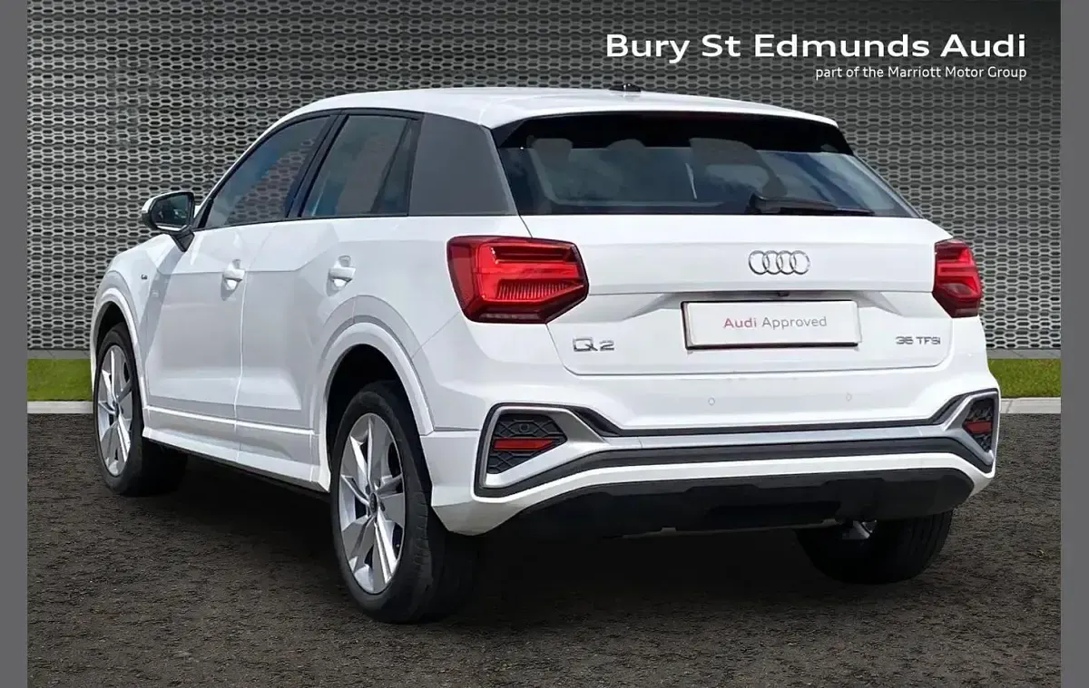 Used Audi Q2 S-Line 147 HP (108 kW) 2022 White SUV