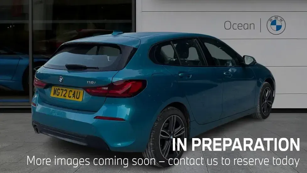 Used BMW 118 Sport Line 134 HP (98 kW) 2022 Blue
