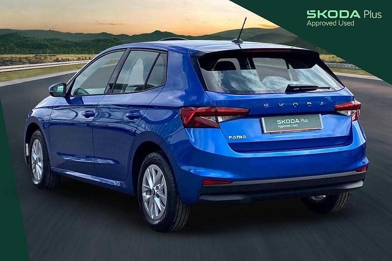 New Skoda Fabia SE 113 HP (83 kW) 2026 Race blue metallic Hatchback